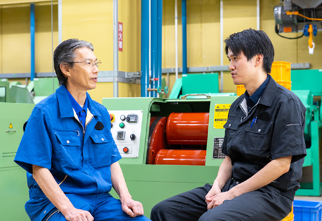 安心して働ける場所。勤続40年ベテランが語る湯浅糸道